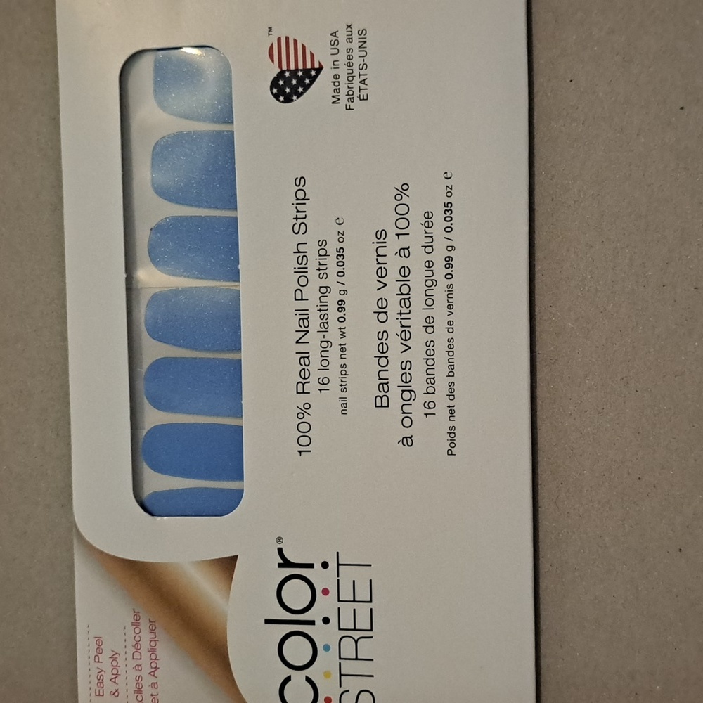 Blue Nail Polish Strips - Fortune Teller